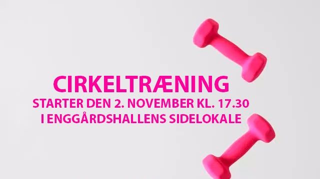 Hej mtb piger,

Igen i år – da det er for mørkt at cykle om aftenen i vinterperioden - kan I deltage til cirkeltræning om onsdagen kl. 17.30-18.45 i IBS hallen (sidelokalet i tidligere Enggårdshallen).

I år vil det – mod betaling af 25,- kr. – også være muligt for andre at deltage. Tilmeldingen foregår til hms@billund.dk eller på 22692470.
Instruktør: Heidi Munkgaard Schmidt

KOM FRISK HVER ONSDAG OG HOLD FORMEN VED LIGE TIL MTB SÆSONEN STARTER!
