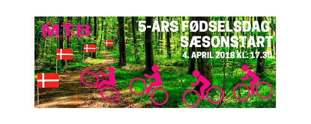 Sæsonstart og 5-års fødselsdag den 4. april 2018